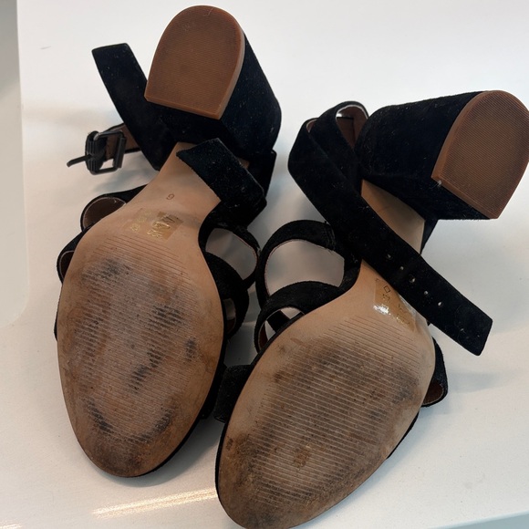 Madewell Maria Triple Strap Block Heels - Picture 4 of 4